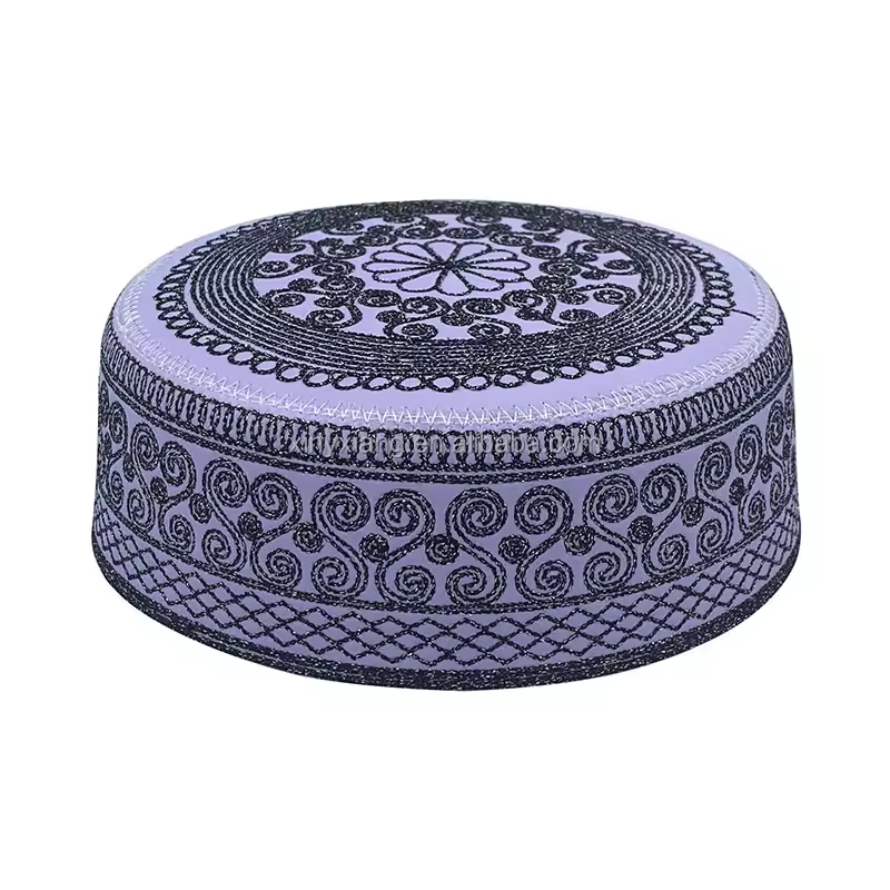 Badar Prayer Cap – Premium Textured Islamic Topi